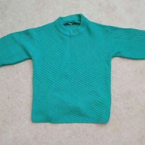 b.young green Knit Sweater